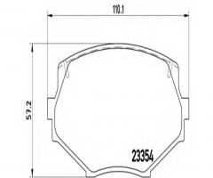 Brembo p49020 klocki hamulcowe mazda mx5 93-05, mazda mx-5 i (na)