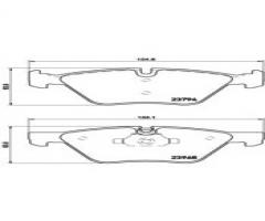 Brembo p06036 klocki hamulcowe bmw 3 e90 05-10, bmw 3 (e91) touring 