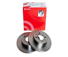 Brembo 08.3636.10 tarcze hamulcowe fiat 125p duży  polonez uno przód tył, autobianchi a 112