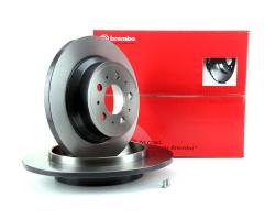 Brembo 08.7765.11 tarcza hamulcowa volvo volvo s60 i s80 i v70 ii xc70 tył, volvo s80 i (ts, xy)