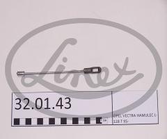 Linex 32.01.43 linka hamulca ręcznego opel, opel vectra b (36_)