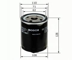 Bosch 0451103257 filtr oleju audi vw, audi 100 (4a, c4)