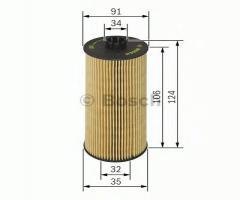 Bosch 1457429302 filtr oleju saab 9-5 opel vectra c 3.0 cdti, opel signum, renault vel satis (bj0_)