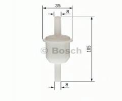 Bosch 0450904058 filtr paliwa citroen peugeot renault, autobianchi y10, bmw 3 (e21)