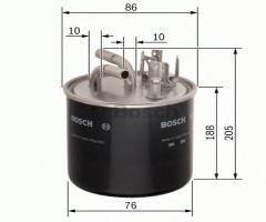 Bosch 0450906459 filtr paliwa audi, audi a6 (4f2, c6)