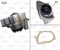 Valeo 506531 pompa wody citroen/peugeot 1.8 16v, citroËn xantia (x1), peugeot 406 (8b)