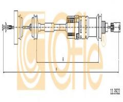 Cofle 11.3922 linka sprzęgła fiat, citroËn evasion (22, u6), fiat ulysse (220), lancia zeta (220)