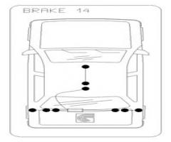 Cofle 11.5793 linka hamulca ręcznego opel, opel corsa c (f08, f68)