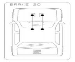 Cofle 10.4611 linka hamulca ręcznego citroen, citroËn c5 i (dc_)