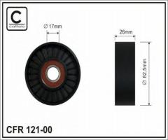 Caffaro 121-00 rolka napinacza paska hyundai, hyundai xg (xg), kia magentis (gd)