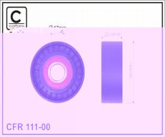 Caffaro 111-00 rolka napinacza paska citroen peugeot, citroËn c3 i (fc_), peugeot 308 (4a_, 4c_)