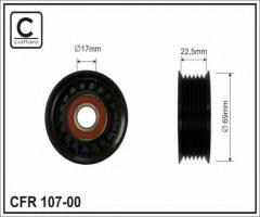 Caffaro 107-00 rolka napinacza, cadillac escalade, chevrolet blazer s10