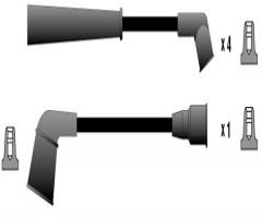 Champion ls-342/190 przew. wys. nap. komplet  mazda, mazda 323 c iv (bg)