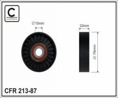 Caffaro 213-87 rolka prowadząca kia, kia carnival i (up)