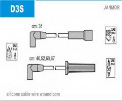 Janmor d3s przewody wysokiego napięcia komplet daewoo, daewoo nexia (kletn)