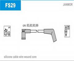 Janmor fs29 przewody wysokiego napięcia komplet ford, ford fiesta iv (ja_, jb_)