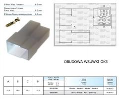 Connect ok3b obudowa wsuwki ok3b 6,3e