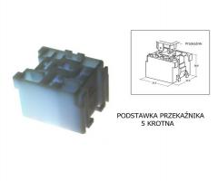 Connect 500.050w podstawka przekaźnika 5 krotna