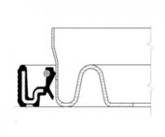 Corteco 12014727 uszczelniacz 100x118x10, alfa romeo 75 (162b), audi 100 (44, 44q, c3), bmw 3 (e21)