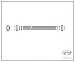 Corteco 19025844 przewód hamulcowy giętki audi, audi 100 avant (4a, c4)