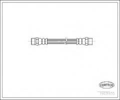 Corteco 19031655 przewód hamulcowy giętki bmw 5 e39 95-03, bmw 7 (e38)