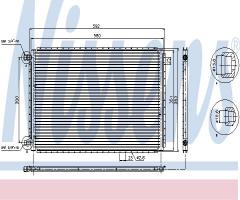 Nissens 94959 chłodnica klimatyzacji universal