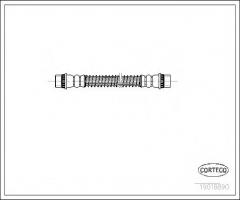 Corteco 19018890 przewód hamulcowy giętki peugeot 405, peugeot 405 i (15b)