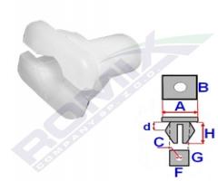 Romix company 15066 kostka montażowa fiat