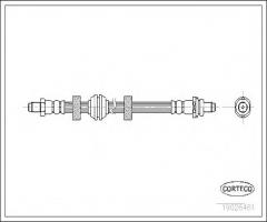 Corteco 19026461 przewód hamulcowy giętki ford, ford mondeo i (gbp)