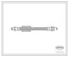 Corteco 19035894 przewód hamulcowy giętki, ford ka (rb_)