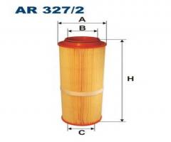 Filtron ar327/2 filtr powietrza mercedes a160/a170 cdi 99 -, mercedes-benz klasa a (w168)