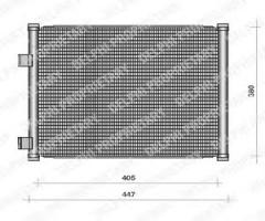 Delphi tsp0225111 chłodnica klimatyzacji ford, ford ka (rb_)