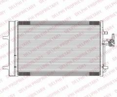 Delphi tsp0225689 chłodnica klimatyzacji ford, ford mondeo iv turnier (ba7)