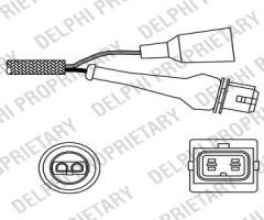 Delphi es10289-12b1 sonda lambda audi, audi coupe (89, 8b), ferrari mondial, fiat croma (154)