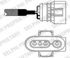 Delphi es10403-12b1 sonda lambda vag, audi a3 (8l1), vw passat (3b2)