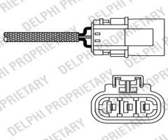 Delphi es10456-12b1 sonda lambda nissan, nissan micra ii (k11)