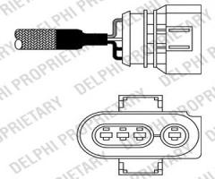 Delphi es10568-12b1 sonda lambda vag, audi a8 (4d2, 4d8), ford galaxy (wgr), seat ibiza ii (6k1)
