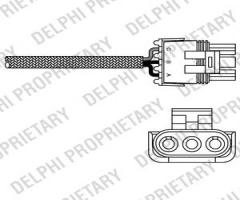 Delphi es10969-12b1 sonda lambda opel, renault megane i (ba0/1_)
