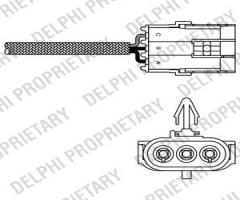 Delphi es10970-12b1 sonda lambda renault, renault clio i (b/c57_, 5/357_)