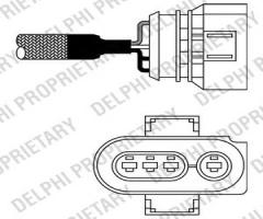 Delphi es10977-12b1 sonda lambda vag, audi a6 (4a, c4), ford galaxy (wgr), vw golf iii (1h1)