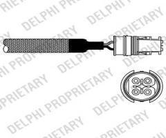 Delphi es10581-12b1 sonda lambda mercedes, mercedes-benz sprinter 2-t autobus (901, 902)