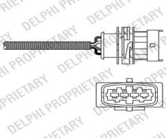 Delphi es20292-12b1 sonda lambda opel, opel zafira a (f75_)