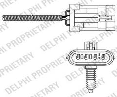 Delphi es20299-12b1 sonda lambdadaewoo, daewoo leganza (klav), opel frontera b (6b_)