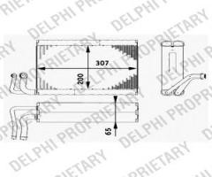 Delphi tsp0525182 parownik bmw, bmw 5 (e60)