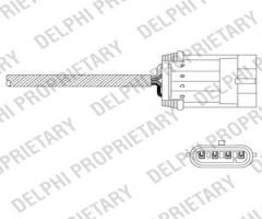 Delphi es11056-12b1 sonda lambda opel, opel vectra b hatchback (38_)