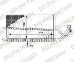 Delphi tsp0525175 parownik mercedes, mercedes-benz klasa e t-model (s211)