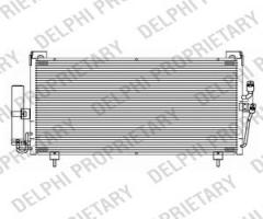 Delphi tsp0225614 chłodnica klimatyzacji mitsubishi, mitsubishi outlander i (cu_w)