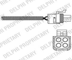 Delphi es20273-12b1 sonda lambda renault, renault safrane ii (b54_)