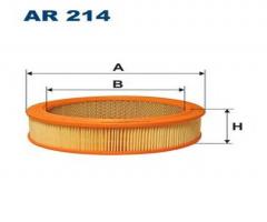Filtron ar214 filtr powietrza polonez 1.6, fiat ritmo ii (138a), fso 125p, lada 1200-1600