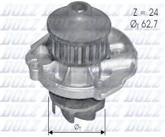 Dolz s261 pompa wody punto ii /siena/palio 1242cm 8v seicento 01-, fiat panda (141a_)